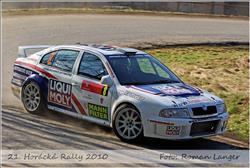 Horácká rallye 2010: Igor Drotár a David Komárek opět  s vozy WRC a oba skvěle