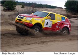 Vydařená, i když hodně zmoklá písečná Baja Slovakia  2008