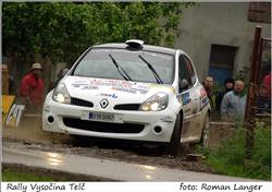 Těsně před startem zveřejněny  mapy čtyř RZ soborní  Rallye Vysočina 2010
