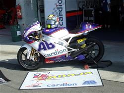Moto GP 2009  v Brně : Domácí závod Abajovi  nevyšel,  padl v první zatáčce