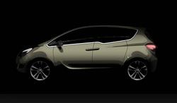 Opel Meriva Concept: Nov rove flexibility