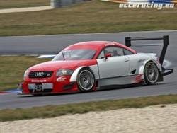 Vrchař Kašpárek poprvé usedl nového vozu pro sezónu 2008 - Audi TT-R DTM