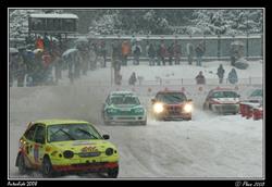 Oba Semerádové na oválu Zlaté přilby!! Těšíme se na Autoslide Pardubice 2009.