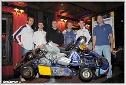 O tři vynikající motokárové jezdce posiluje tovární tým Praga Kart Racing.