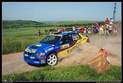 Václav Pech jun. s Petrem Uhlem jsou ještě plni dojmů z vítězné rallye Hustopeče. nyní  do Třebíče