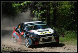 Lužické hory 2009: Jaroslav Orsák s EVO IX. zajel výborně a vybojoval  vítězství
