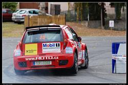 Technické potíže Punta týmu ROTO se podepsaly i na výsledku Rally Příbram.