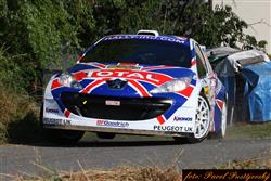 Na Barum rallye startují i špičkové vozy Peugeot 207 S 2000. V jámě lvové .....
