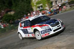 Nedokončená Rallye Bohemia v podání Štěpána Vojtěcha s Fábií S2000