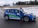 Vojtěch Štajf před finskou Arctic rallye 2012