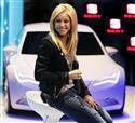 Zpěvačka Shakira také v Ženevě, foto Seat