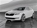 Škoda a její  designová studie, představená v Ženevě 2011