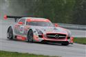 Zmoklé testy MB SLS AMG GT3 v Brně, jaro 2011