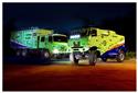 Hedvábna stezka 2009 - havarovaný Hummer Czech Dakar teamu, foto týmu
