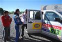 Dakar 2009 a press car Loprais týmu, foto týmu J. Vintr
