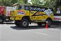 Macík a Pabiška na přejímkách - Dakar 2009, foto týmu