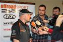 Mirek Zapletal. návrat z Dakaru 2009, foto týmu