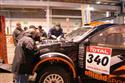 Zapletalv tm na pejmkch - Dakar 2009, foto tmu