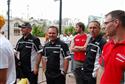 Dakar 2010: Loprais Tatra team před startem, foto týmu