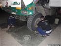 Dakar 2010: Tomečkův oslabený tým v úvodu, foto týmu