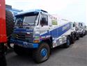Dakar 2010: Tomečkův Letka team na přejímkách a v UP, foto týmu
