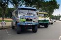Dakar 2010: Tomečkův Letka team na přejímkách a v UP, foto týmu