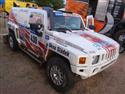 Extreme racing team s H3 EVO na přejímkách na Dakar 2011, foto týmu