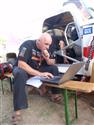Extreme racing team s H3 EVO na přejímkách na Dakar 2011, foto týmu