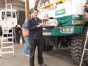 Tomečkův LRT na přejímkách na Dakar 2012