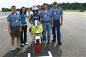 Andrea Toušková poprvé při GP Brna 2008, foto týmu
