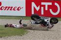 MS SBK 2009 v Brně a několik pádů objektivem Jirky Navrkala