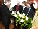 Karel Abraham na přijetí  u primátora Brna, foto Zb. Maděryč