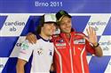 Karel Abrahám v pátek při domácí GP na Masarykově okruhu 2011