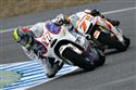 Karel Abraham po velkém boji a pádu sedmý v MotoGP v Jerezu 2011