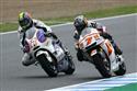 Karel Abraham po velkém boji a pádu sedmý v MotoGP v Jerezu 2011