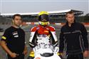Michal Salač na Silverstone ve FIM Superstock 1000 2011
