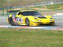 Corvetta týmu Renauer Motorsport na jarním Brně stříbrná