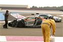 FIA GT3 2009 na Paul Ricard  a sobotní kolize několika vozů, foto K.Kubeš