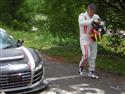 FIA GT 3 2010 vBrně a páteční havárie dvou Audi týmu Rosberg, foto P. Jelínek