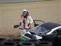 FIA GT Brno 2010 a kolize Porsche, foto P.Jelínek