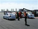 První závod Octávia cupu 2010 na Slovakiaringu s nehodou  několika vozů
