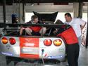 FIA GT - testy  Corvetty GT3 týmu MM