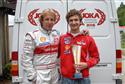 Jezdec DTM Frank Biela v Česku na motokárách, foto týmu
