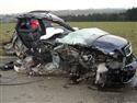 Audi RS6 na šrot, ale řidič nezraněn