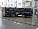 Havárie hasičů v Brně na Křenové ul, březen 2009