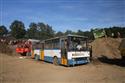 Ostrava - ukázka sešrotování  autobusu objektivem Pavla Pustějovského