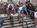 Závodění, ale bez motorů - Pražské schody 2009, foto K. Kolečko
