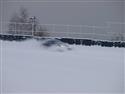 Klouzání na sněhu v Mostě - Snowdriving 2010, foto pořadatelů P.Vovesný