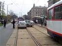 Policisté bourali v Olomouci, foto neznámého autora