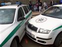 Policisté bourali v Olomouci, foto neznámého autora